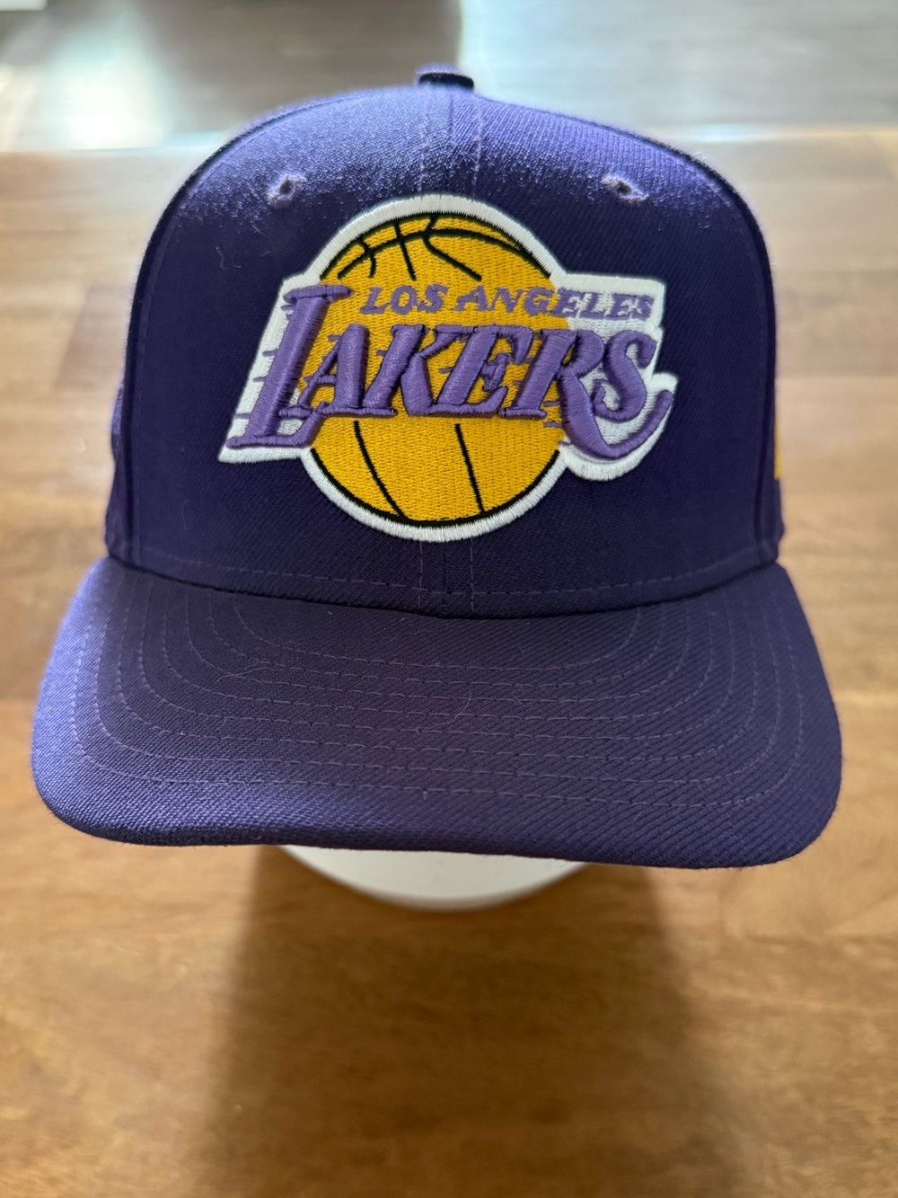 Los Angeles Lakers Hardwood Classics New Era Fitted Size 7 Hat Cap